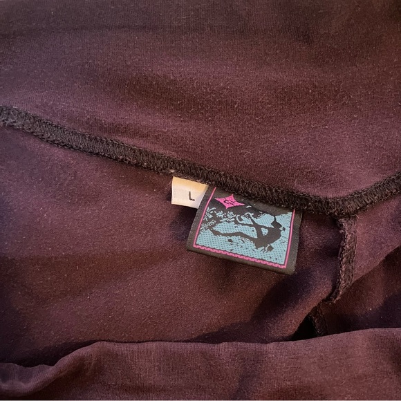 Verve Leda Christian Griffith Womens Organic Cotton Climbing Pants Yoga Large - Picture 6 of 8